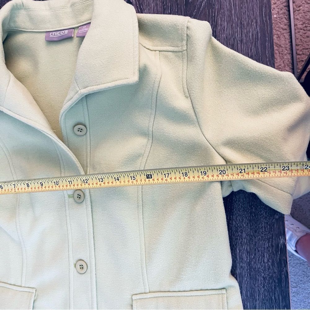 CHICO’S Pea Coat Size 2  (Small) CHICOS Dress coat, jacjetc - Picture 8 of 16